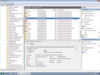 Event viewer