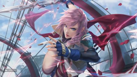 Lightning from Final Fantasy 13