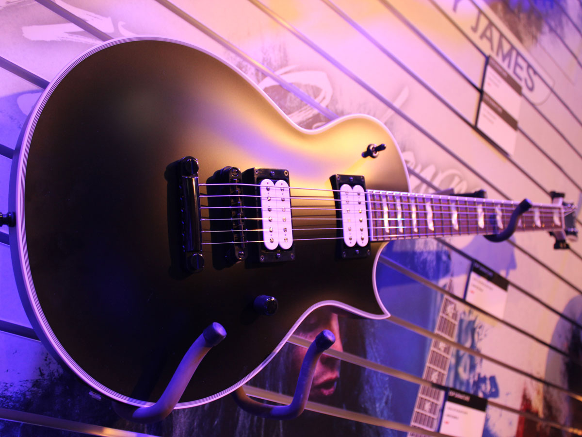 ESP Gus G Eclipse Black Satin