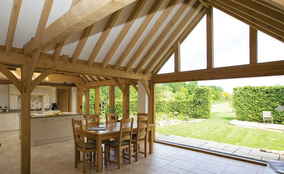 Timber Frame Extensions Tutorial How to add a timber-frame extension | Real Homes