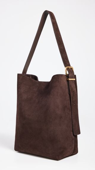 Suede Essentials Bucket Tote