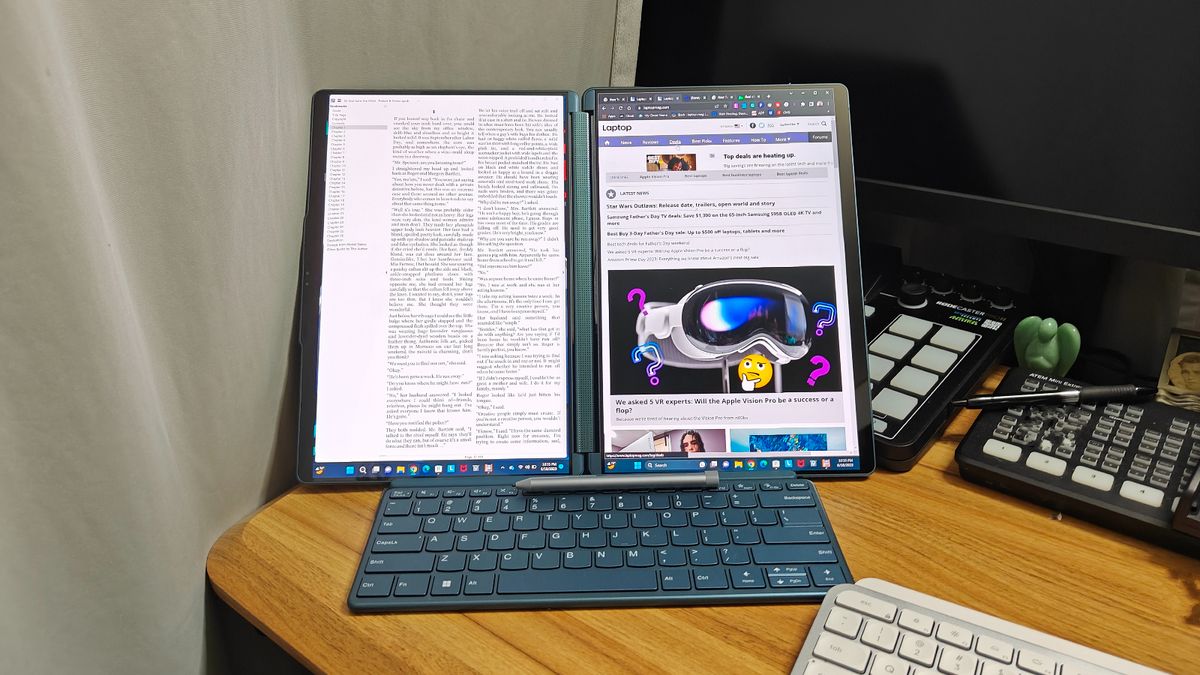Lenovo Yoga Book 9i review: A near-perfect productivity laptop
