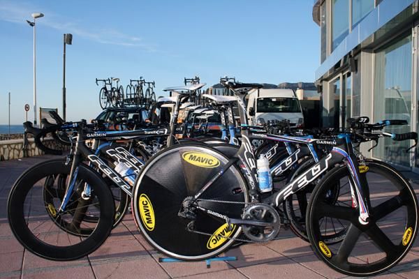 Mavic has come on board and now supplies the team's wheels.