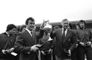 Clough and Taylor after their success with Forest in 1978