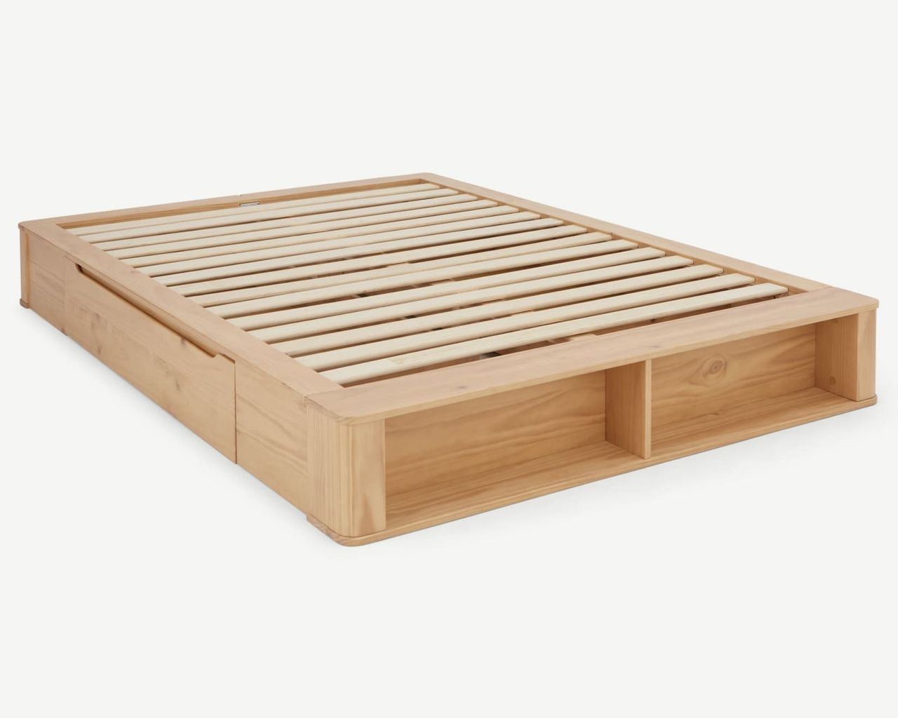 MADE.com Kano Double Platform Bed with Storage Drawers cut out image