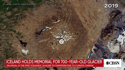 Iceland's first dead glacier