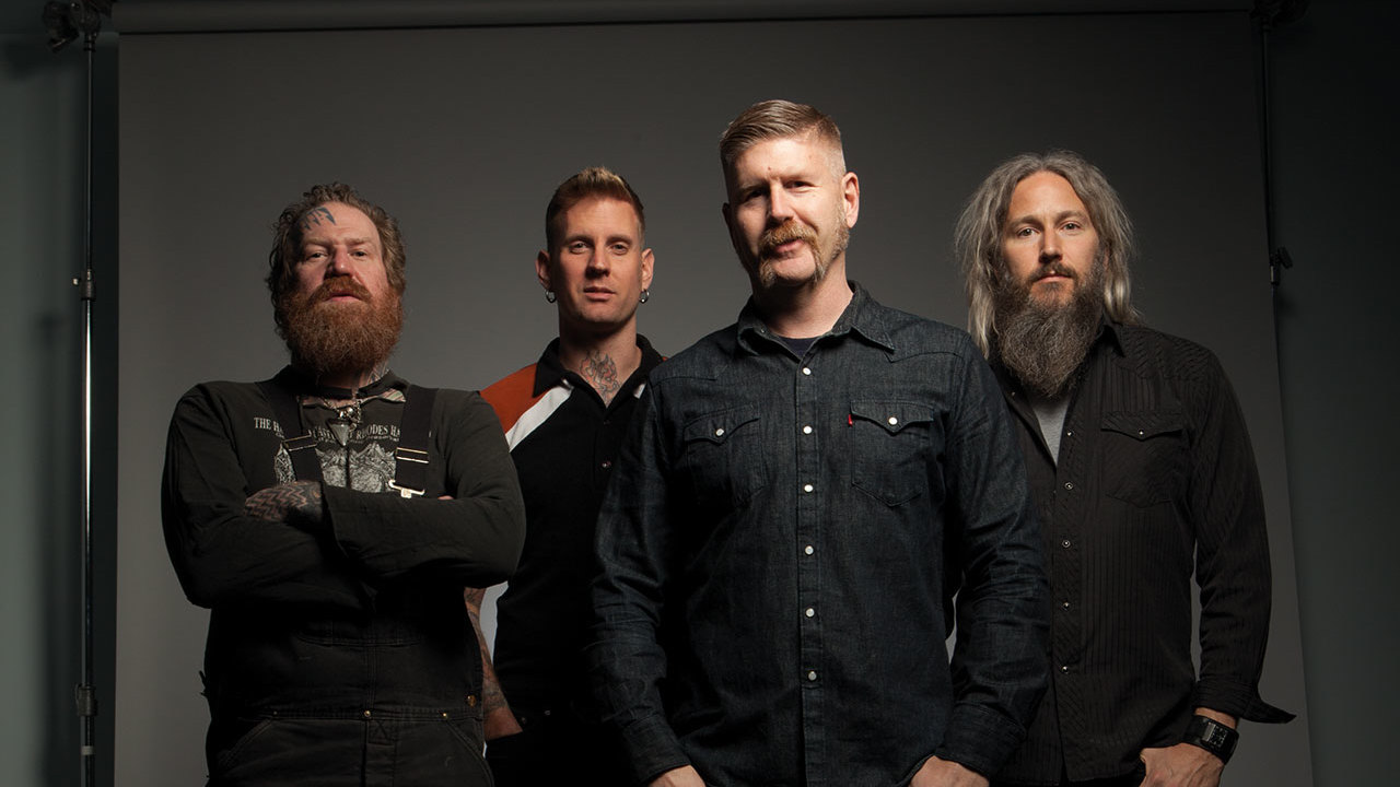 Mastodon Metal Hammer cover shoot Justin Borucki