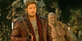 Star-Lord and Drax in Guardians 2