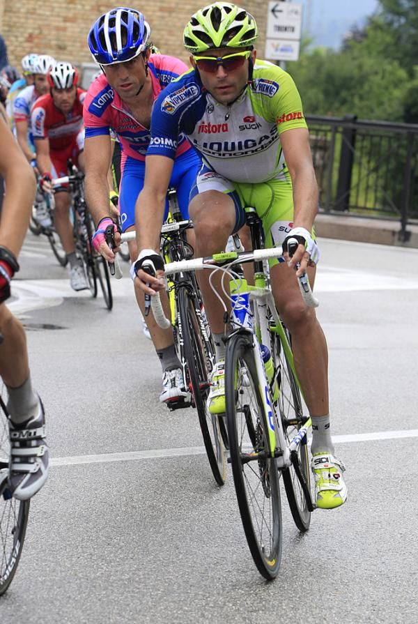 Moreno Moser (Liquigas-Cannondale) bided his time until the race finale