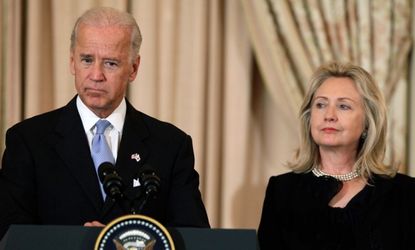 Joe Biden and Hillary Clinton, 2011