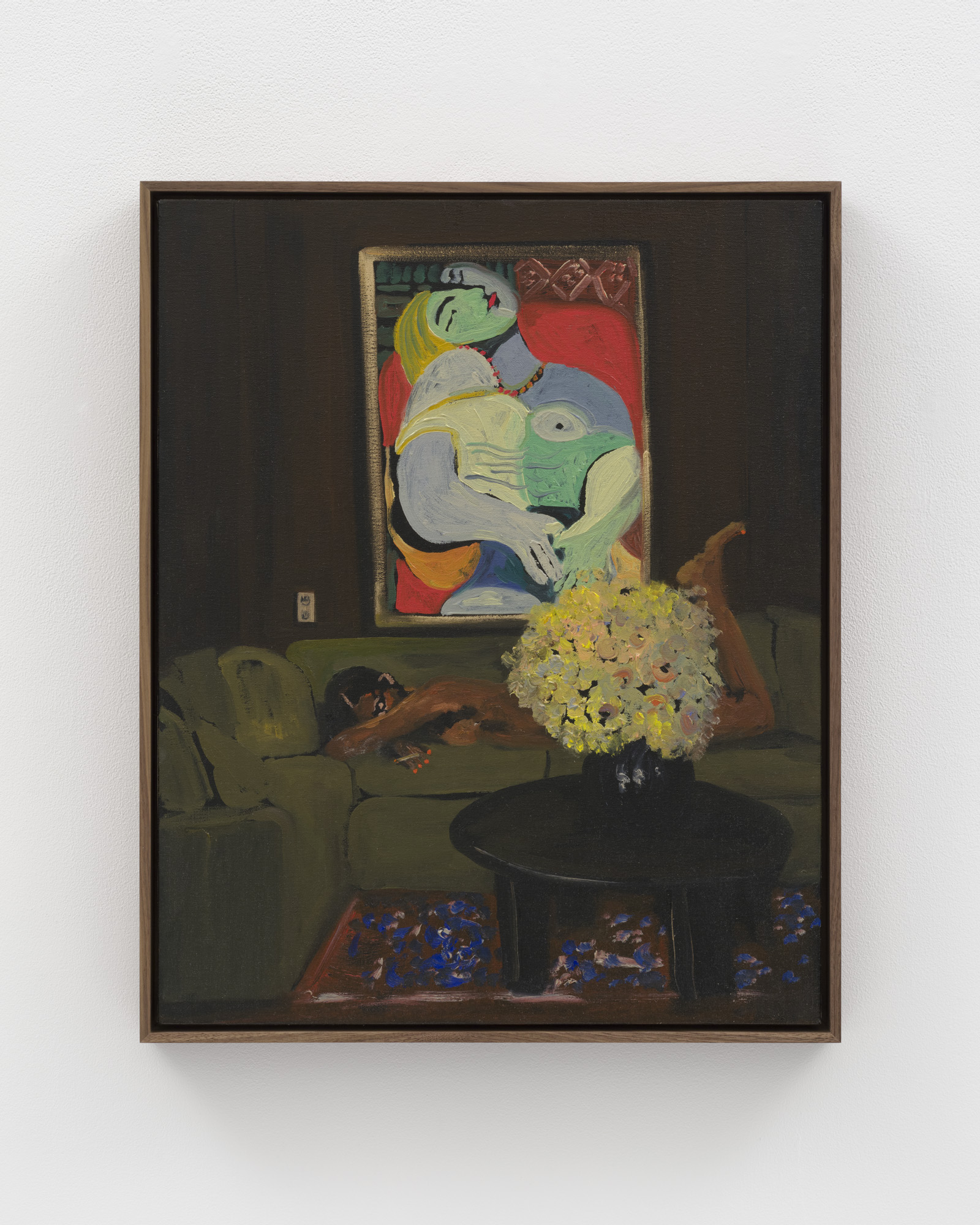 danielle mckinney's paintings of women alone at home