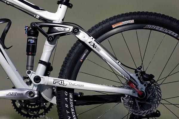 You can see all three new Trek Fuel EX technologies: