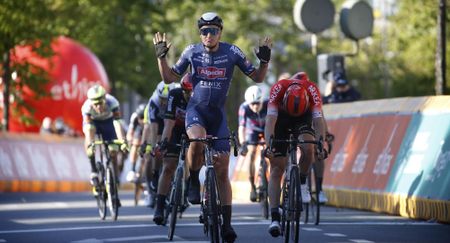 Ronde Van Limburg 2021 Hasselt Tongeren 1998 km 24052021 Tim Merlier BEL AlpecinFenix Daniel Mclay GBR Team Arkea Samsic photo Dion KerckhoffsCVBettiniPhoto2021