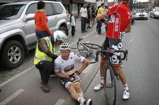 Late crash ends Greipel's hopes at Gent-Wevelgem