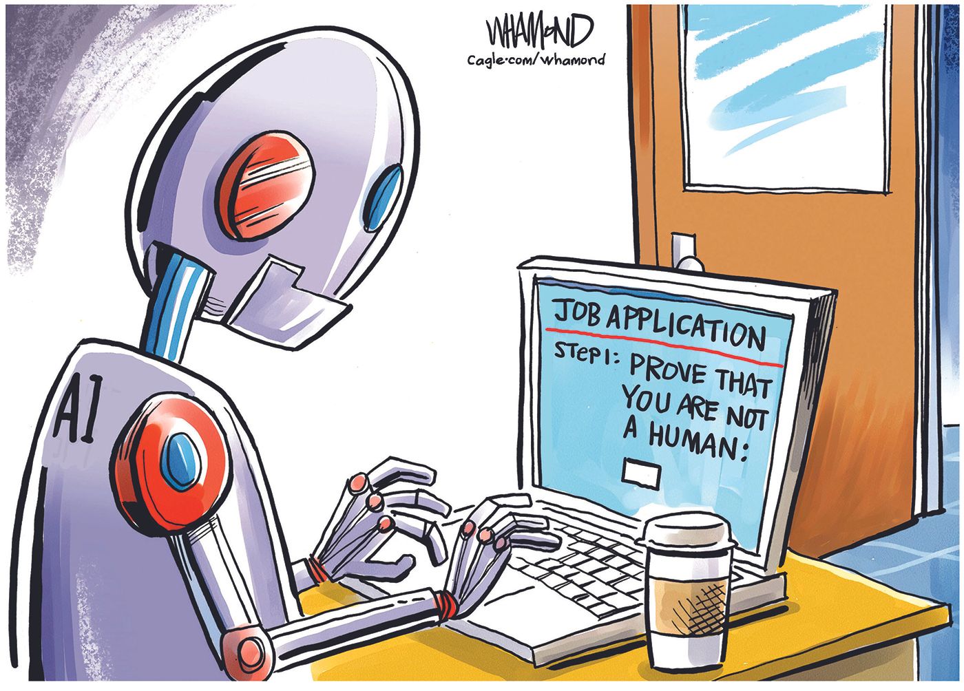 
                                Political cartoon
                            