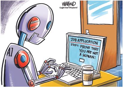 Political cartoon
