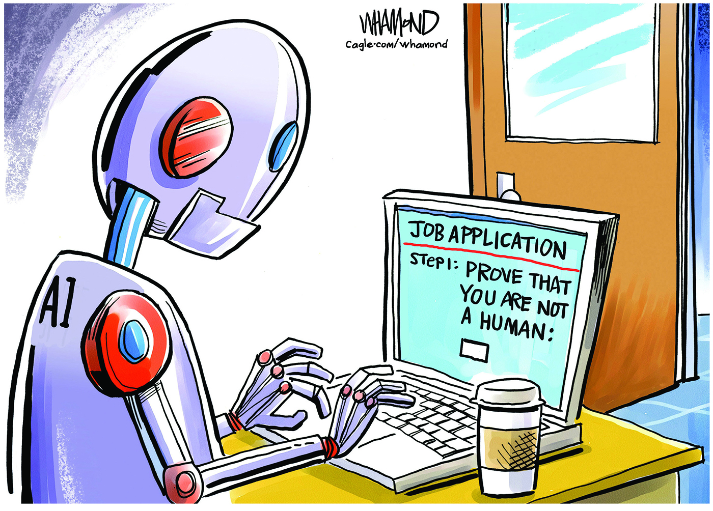 Political cartoon