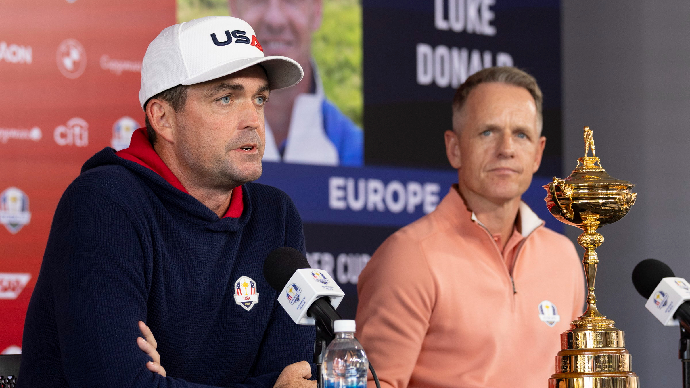 Keegan Bradley and Luke Donald
