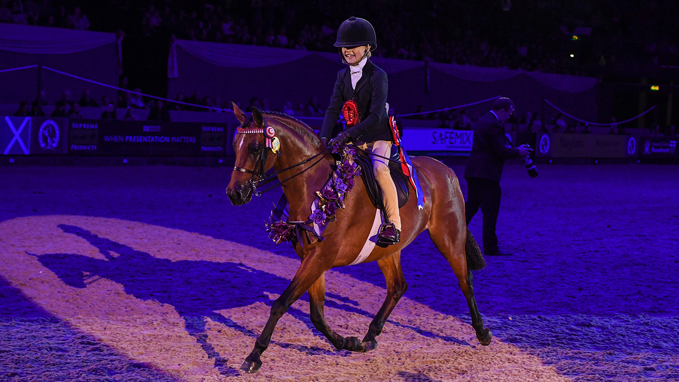 HOYS children&rsquo;s riding pony of the year