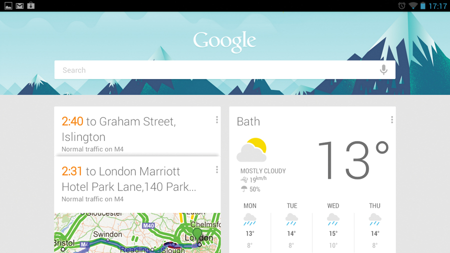 Getting started with Google Now