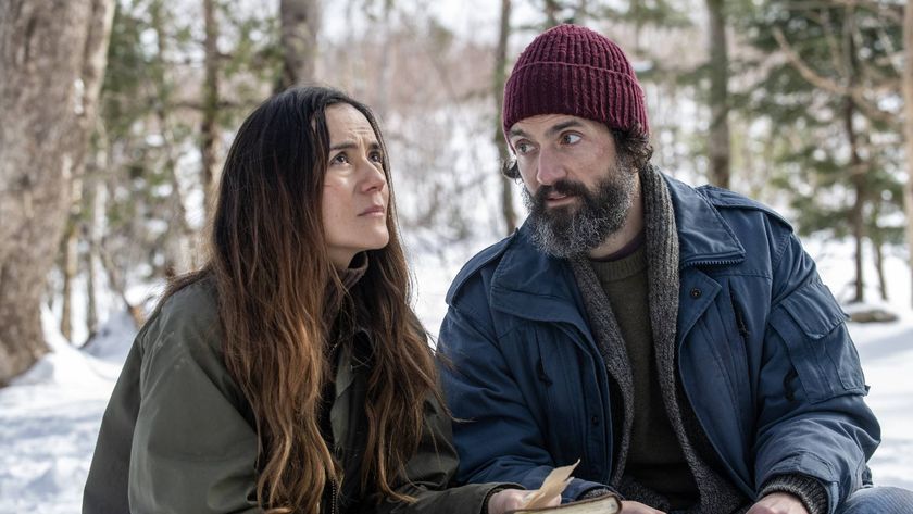 Catalina Sandino Moreno as Tabitha and David Alpay as Jade in &quot;From&quot; season 3