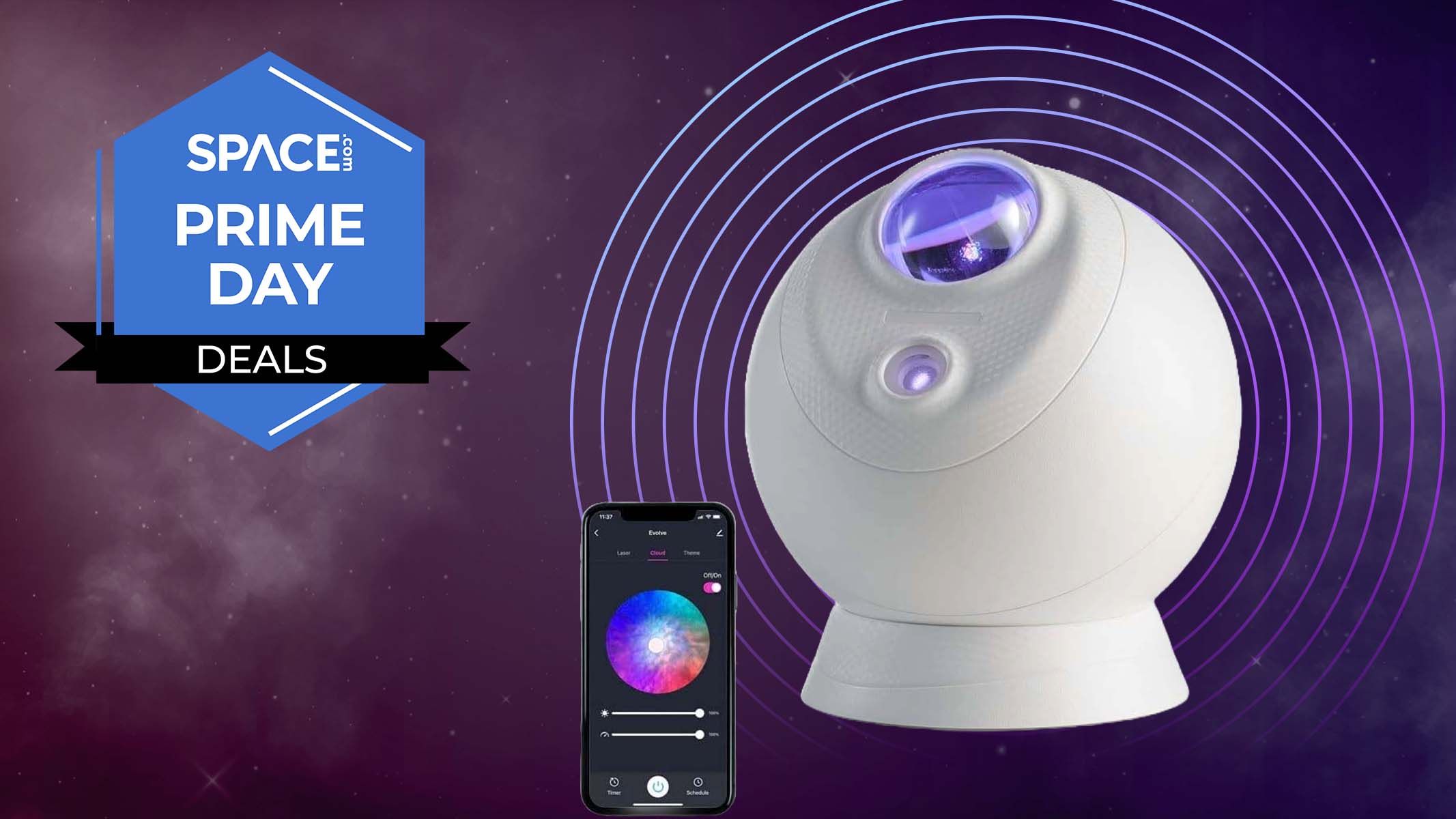Save 10% on this BlissLights Sky Lite Evolve star projector this Prime ...
