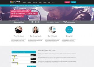 Crunch is online accounting software with a twist – it comes with unlimited advice from actual accountants