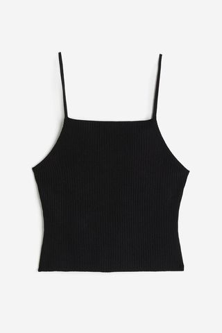 Rib-Knit Camisole Top