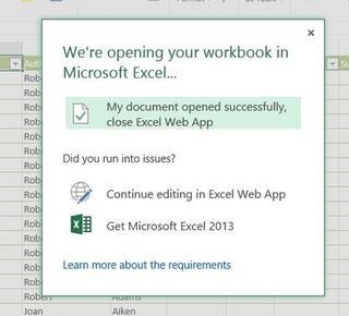 The Office Web apps are very helpful; if you're on a new PC you can use this to get Office 2013 on demand if you have the subscription