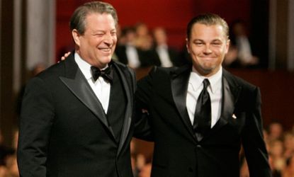 Al Gore and Leonardo DiCaprio