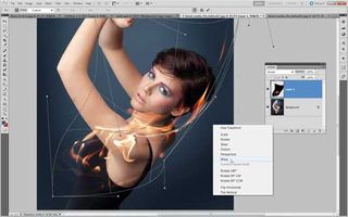 Photoshop tips: Blend fire effects