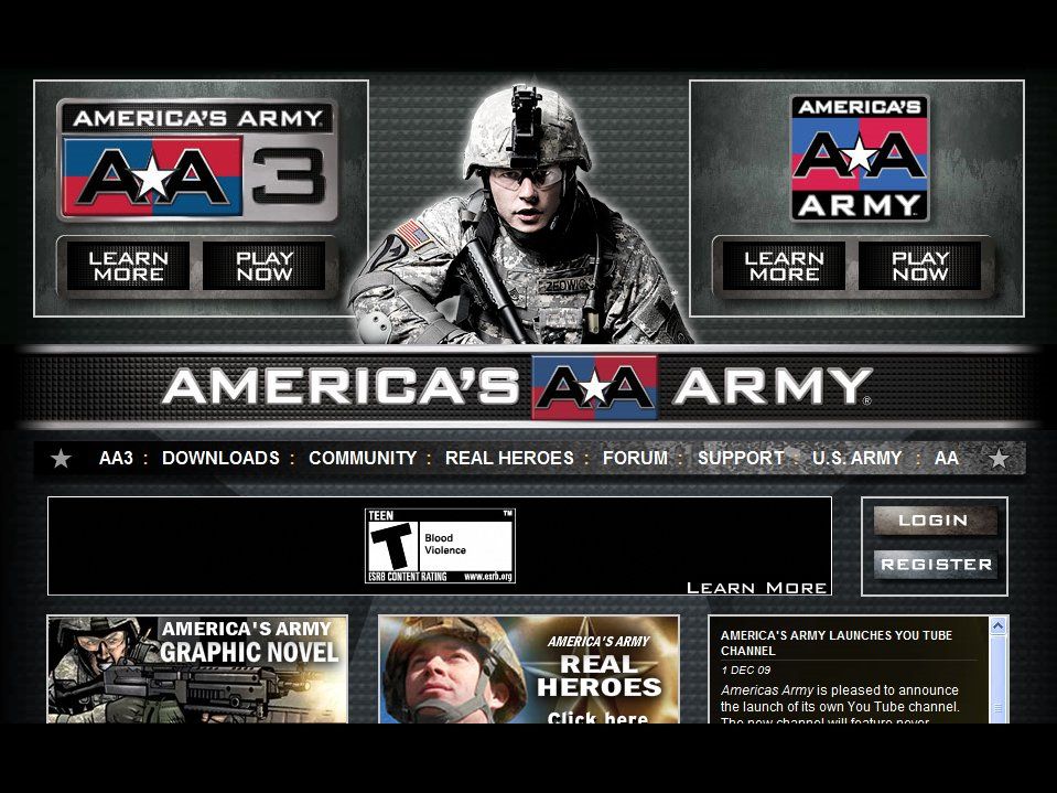 america's army game