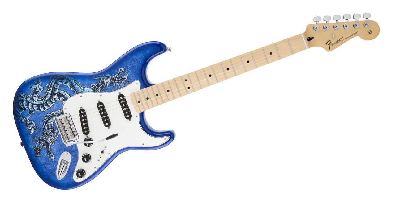 Fender Special Edition David Lozeau Art Stratocaster Dragon