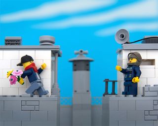 Banksy lego