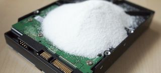 hard drives and salt