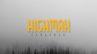 Free font: Highmax