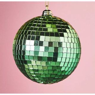 Disco ball ornament.