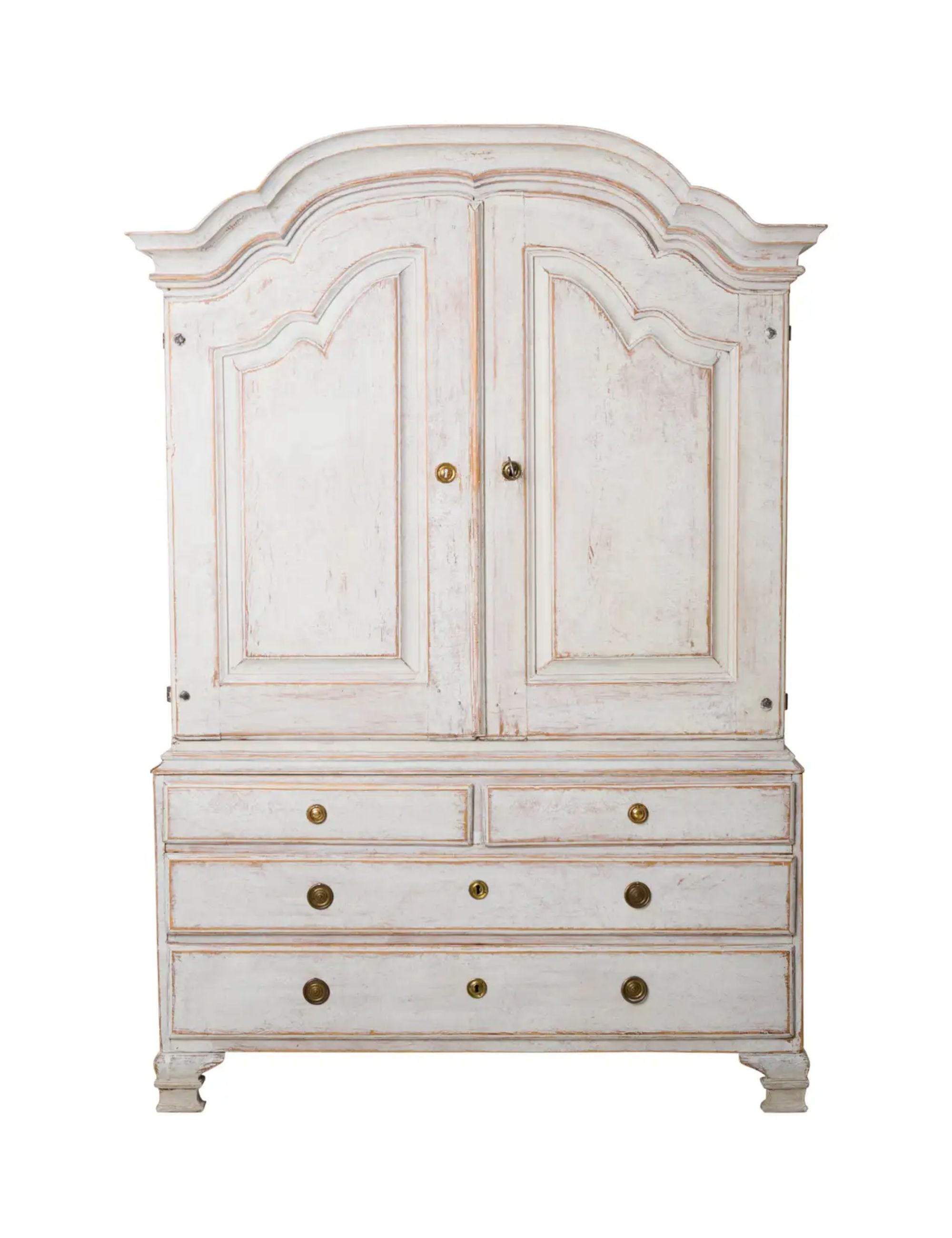 1st Dibs, Genuine Swedish Rococo Cabinet from the Late 1700s