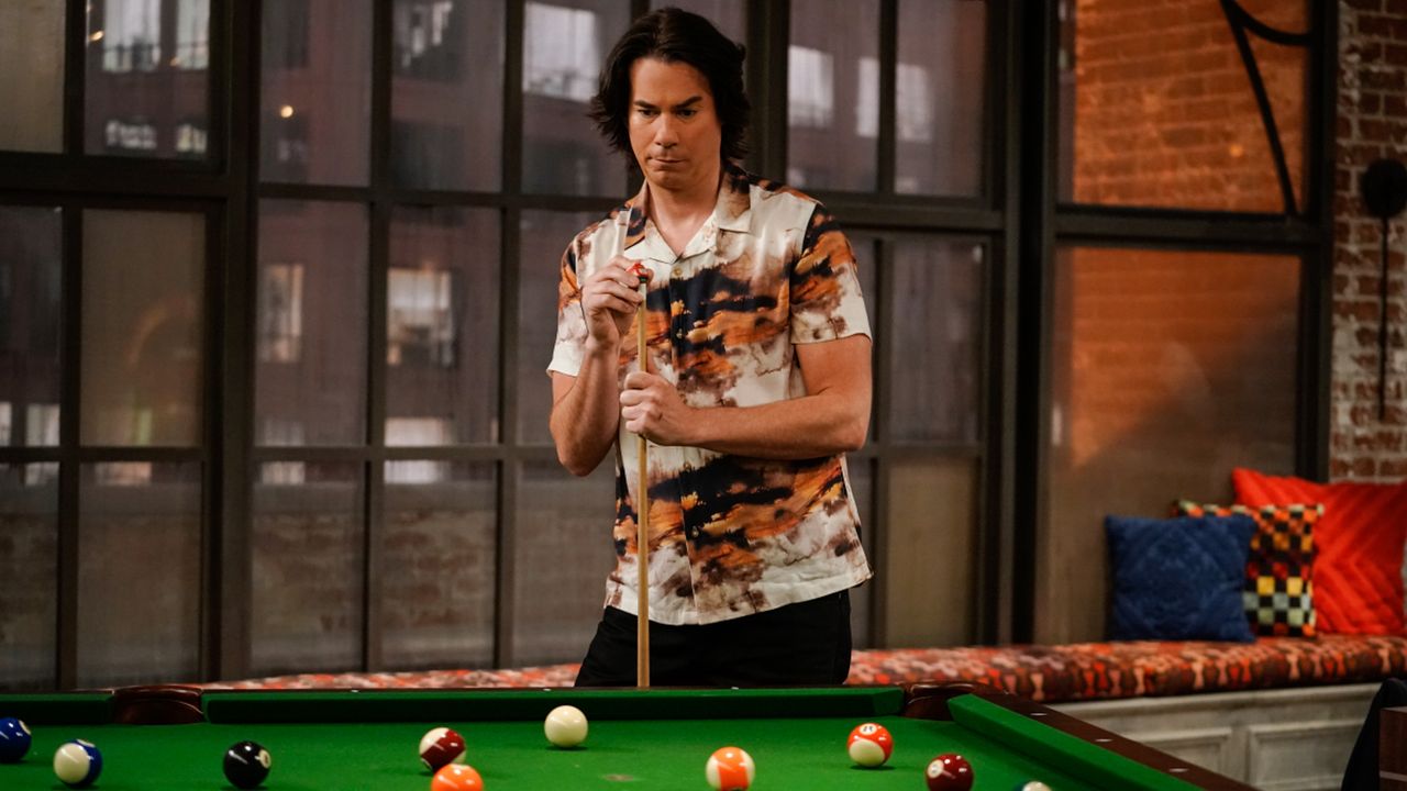 Jerry Trainor as Spencer in "iCarly" on Paramount Plus.