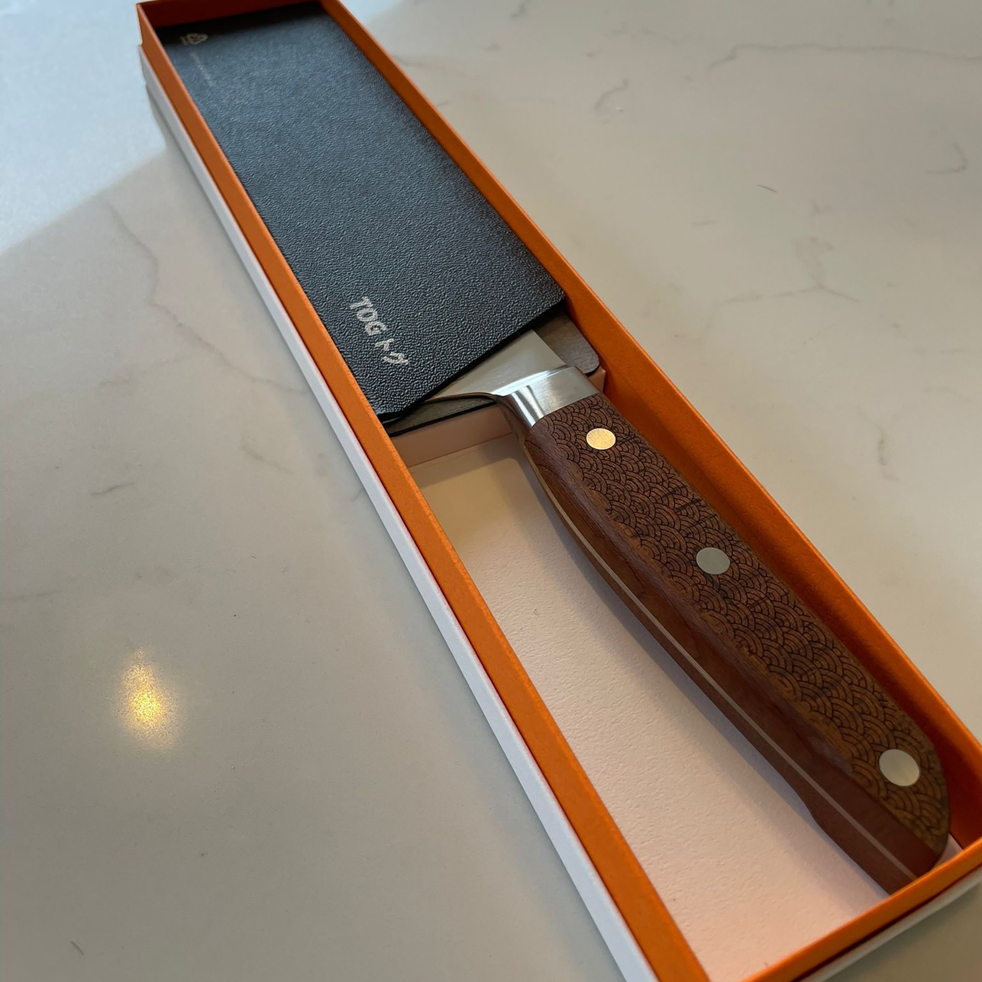 Testing knives at home
