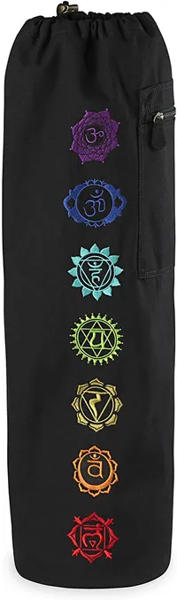 Gaiam Chakra Embroidered Yoga Mat Bag