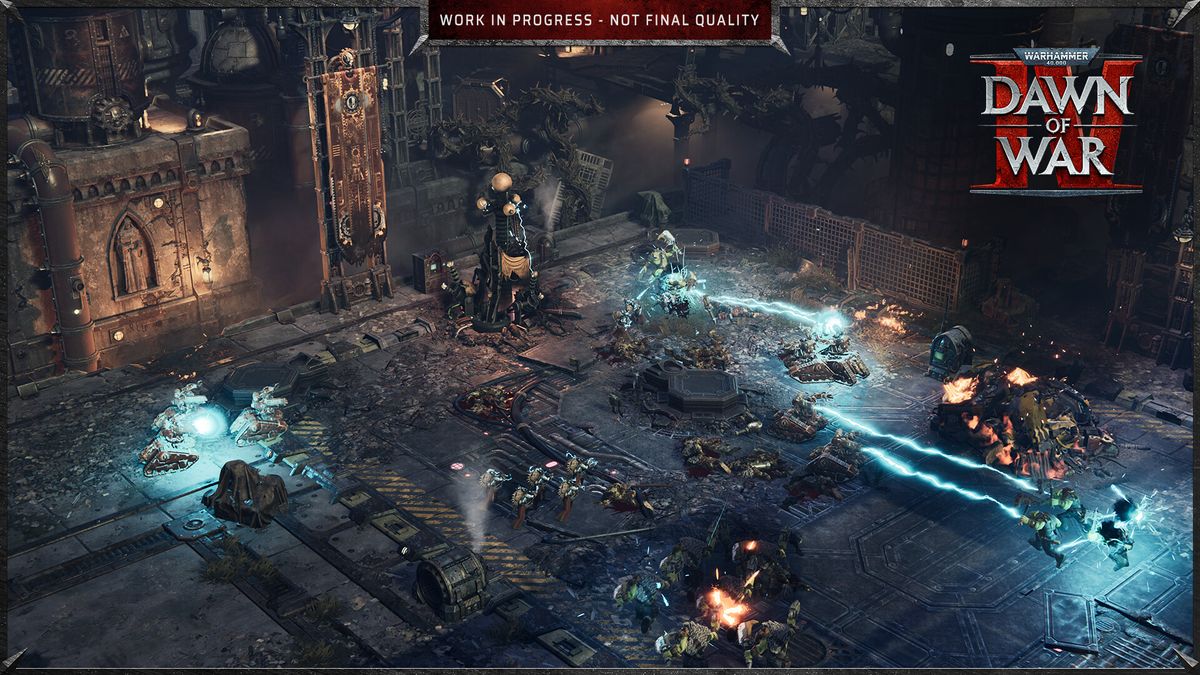 Dawn of War gameplay screenshot