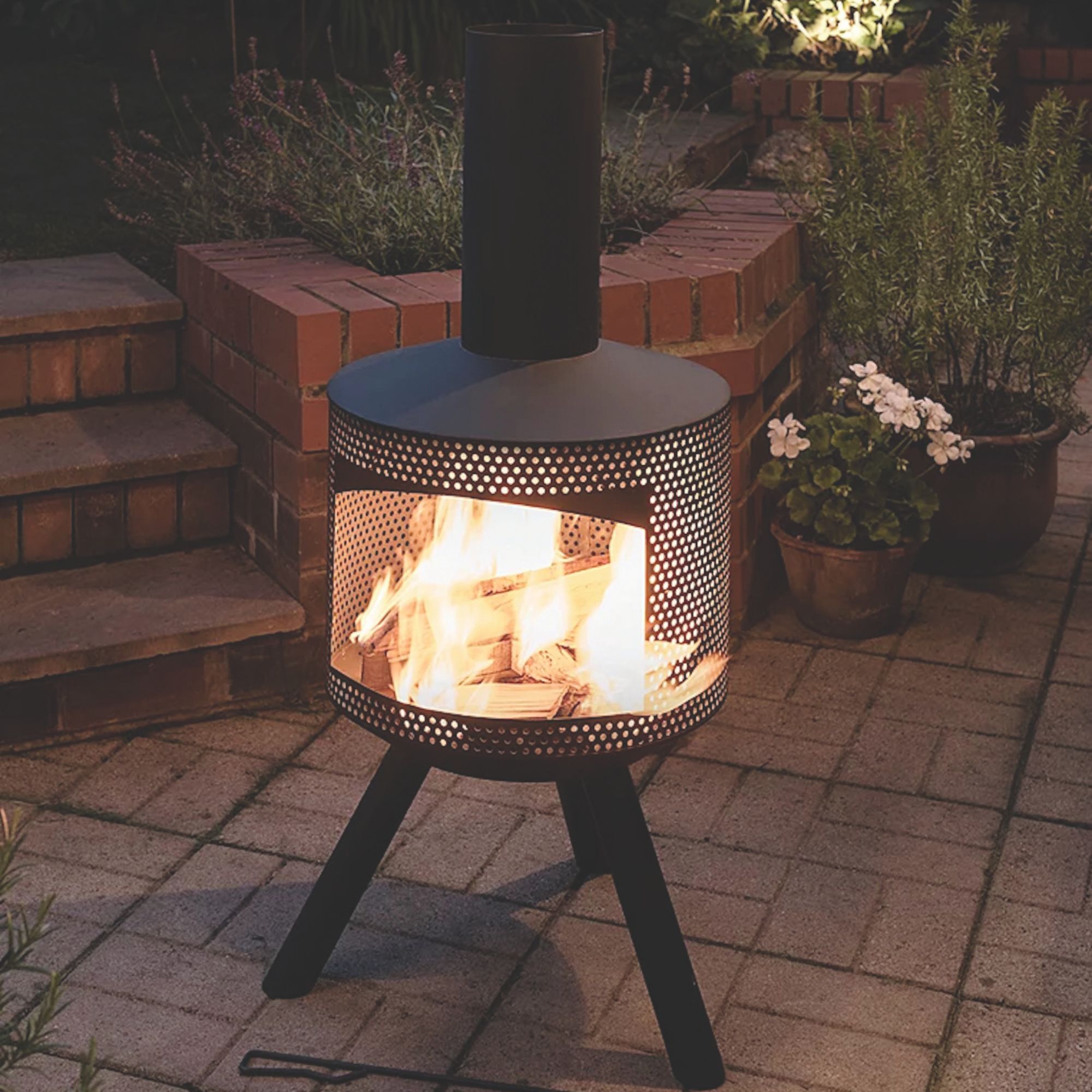 George Home chiminea