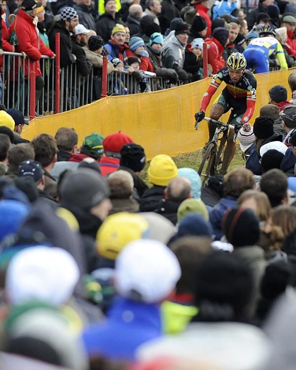 Big crowds were on hand in Koksijde
