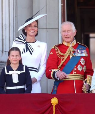 King Charles and Kate Middleton at Trooping the Colour