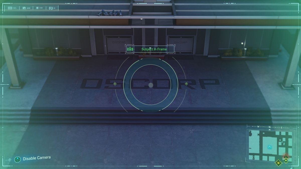Spider-Man Secret Photo Op of Oscorp building