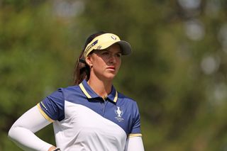 Linn Grant looks on during the Solheim Cup