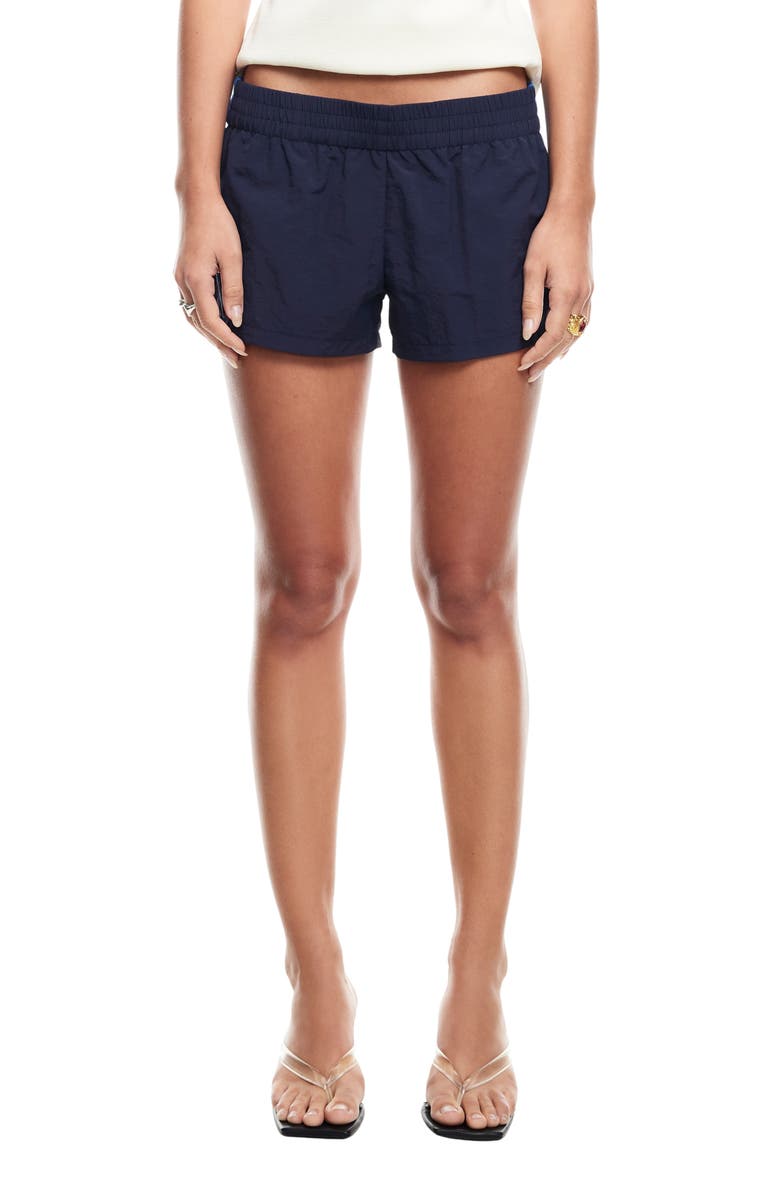 Twilight Stripe Low Rise Nylon Shorts