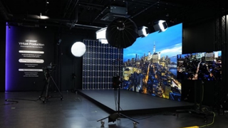 The LG in-house virtual production studio.