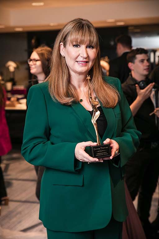 Honoree Donna Thomas, SVP, Studios, Vubiquity.